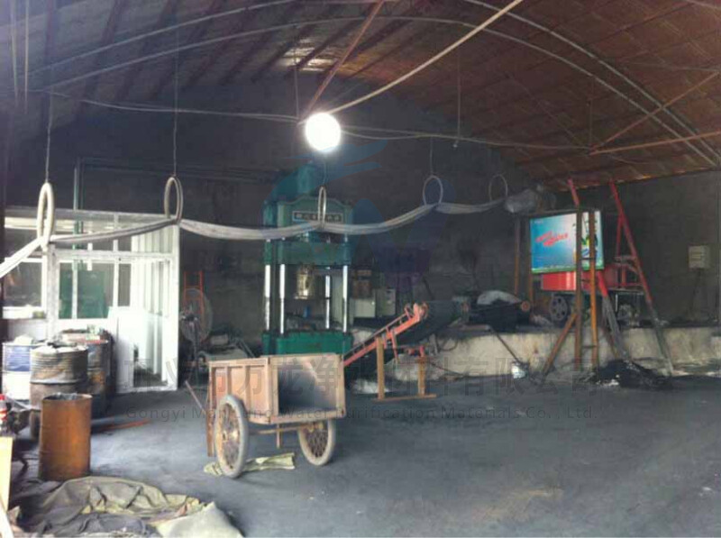 活性炭生產現場